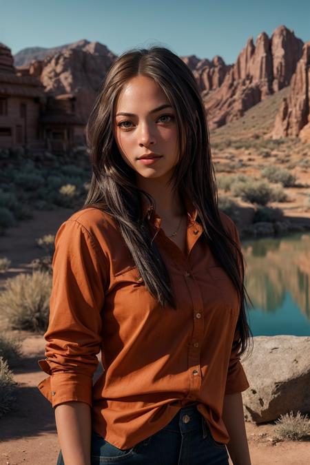00006-00354-perfect cinematic shoot of a beautiful woman (EPKr1st1nKr3uk-420_.99), a woman standing at a High desert mesa, perfect high pony-0000.png